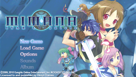 Mimana Iyar Chronicles screenshot 3 for PSP